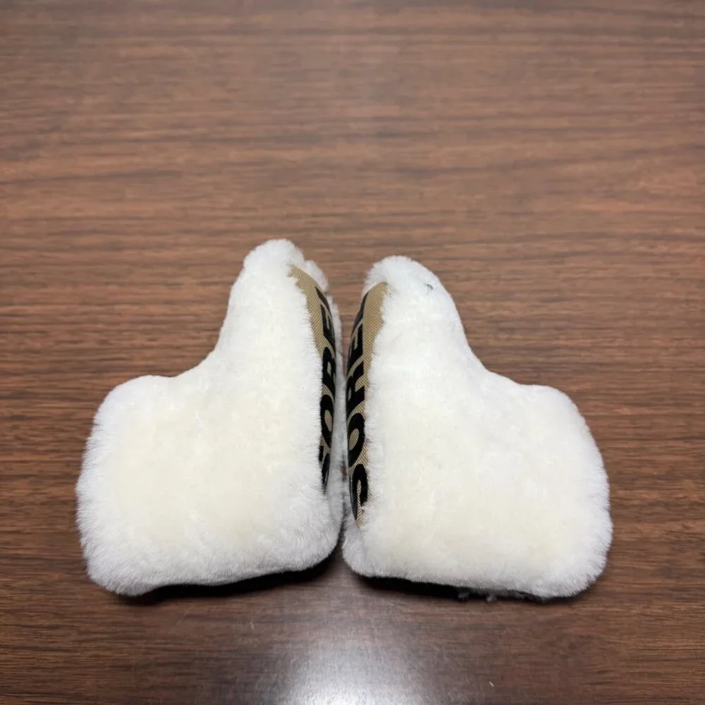 Sorel Infant Unisex Bear Paw Shearling Bootie Slipper Crib Shoe Baby Furry NWOT